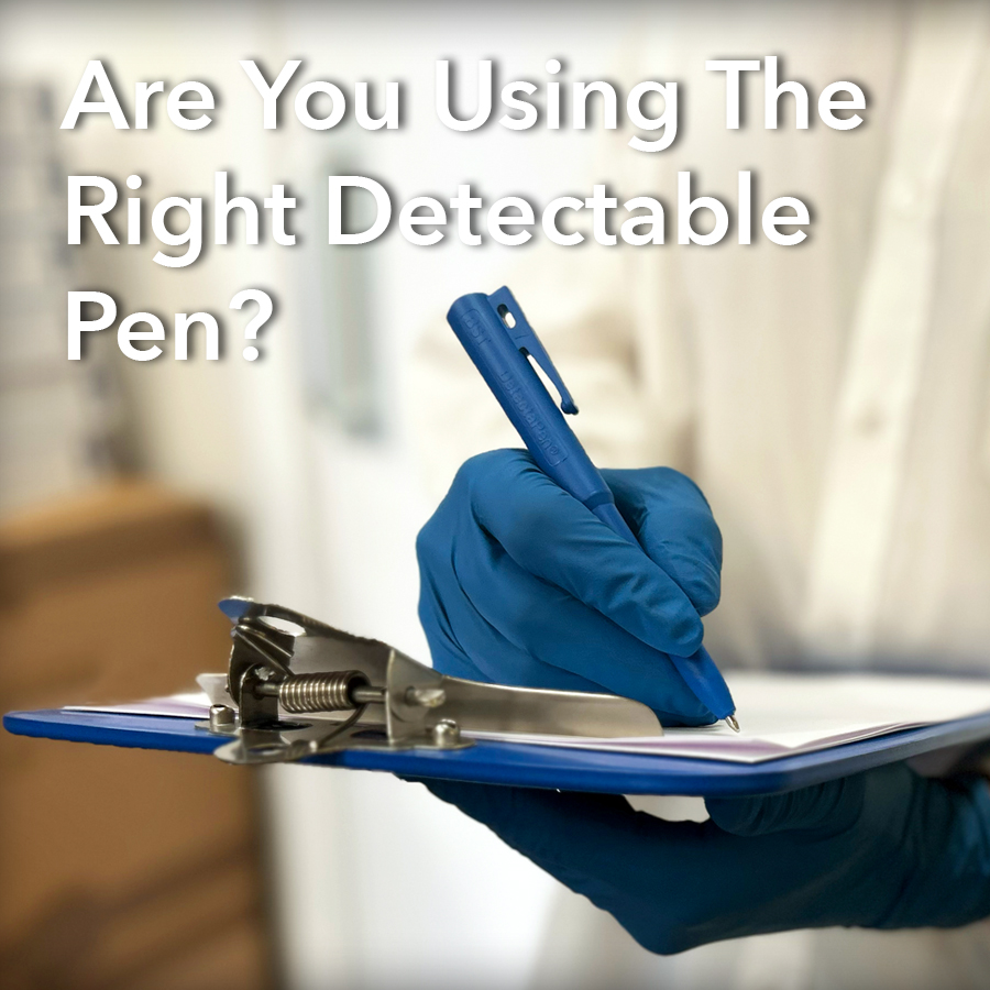 Are you using the right detectable pen?