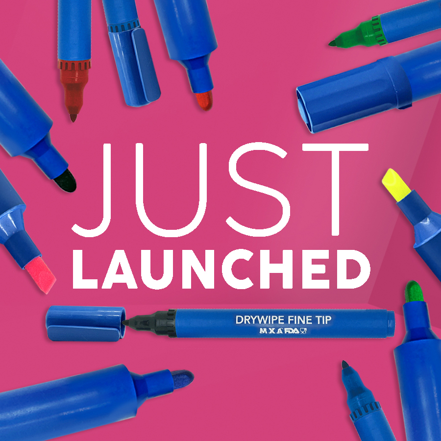 Just launched: New Capped Marker Pen Range