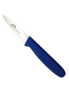 3.5" Pointed Veg Knife Plain Edge - Blue