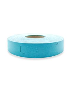Blank Detectable Heat Resistant Loop Tags-Blue-Medium