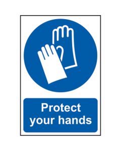 Protect Your Hands Sign