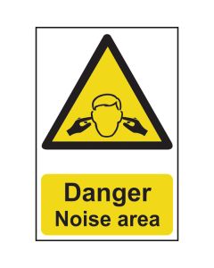 Danger Noise Area Sign