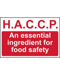 H.A.C.C.P Sign