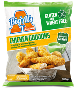 Recall of a Batch of Big Al's Chicken Goujons Gluten and Wheat Free Due to Possible Presence of Plasic Pieces.
