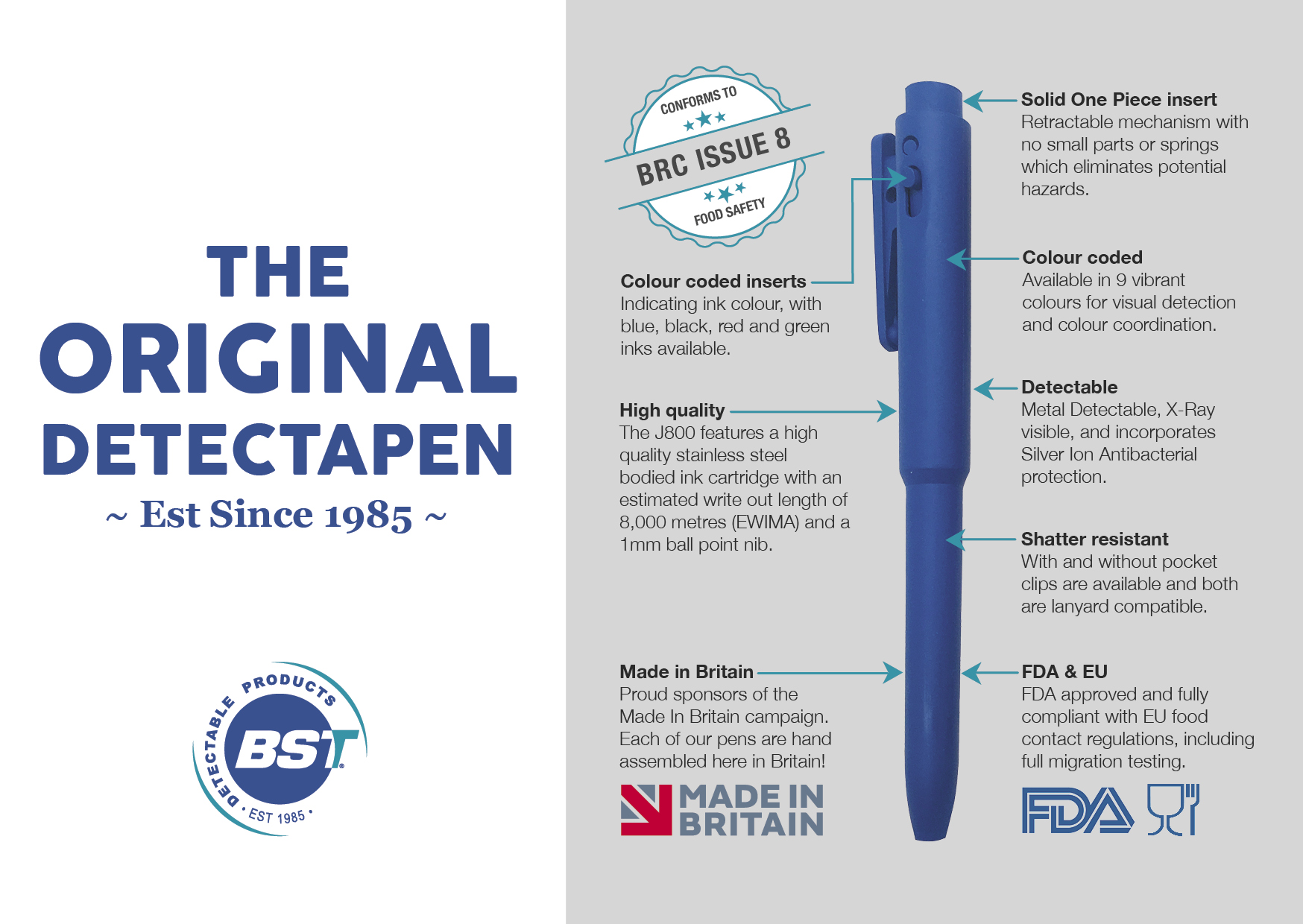 Why choose BST | BST Detectable